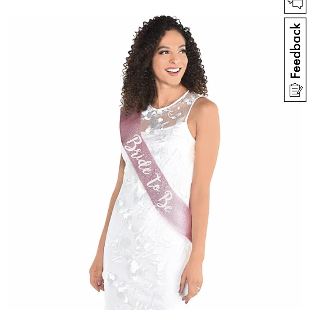 Bride to be - Glitter pink Sash
